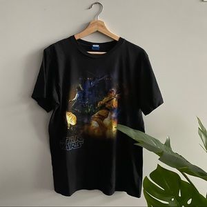 Black Star Wars In Concert T-Shirt